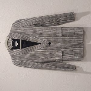 Black and white stripes blazer by Max & Co